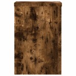 vidaXL Suporturi de plante 2 buc. stejar fumuriu 25x25x35 cm lemn vidaXL Suporturi de plante 2 buc. stejar fumuriu 25x25x35 cm lemn