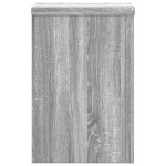 vidaXL Suporturi de plante 2 buc. gri sonoma 25x25x35cm lemn prelucrat vidaXL Suporturi de plante 2 buc. gri sonoma 25x25x35cm lemn prelucrat