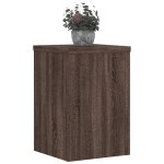 vidaXL Suporturi de plante 2 buc. stejar maro 25x25x35cm lemn compozit vidaXL Suporturi de plante 2 buc. stejar maro 25x25x35cm lemn compozit