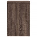 vidaXL Suporturi de plante 2 buc. stejar maro 25x25x35cm lemn compozit vidaXL Suporturi de plante 2 buc. stejar maro 25x25x35cm lemn compozit