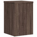 vidaXL Suporturi de plante 2 buc. stejar maro 25x25x35cm lemn compozit vidaXL Suporturi de plante 2 buc. stejar maro 25x25x35cm lemn compozit