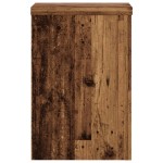 vidaXL Suporturi de plante 2 buc. lemn vechi 25x25x35cm lemn prelucrat