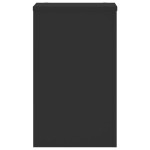 vidaXL Suporturi de plante, 2 buc., negru, 30x30x50 cm, lemn prelucrat vidaXL Suporturi de plante, 2 buc., negru, 30x30x50 cm, lemn prelucrat