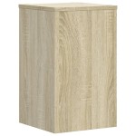vidaXL Suporturi de plante 2 buc. sonoma 30x30x50 cm lemn prelucrat vidaXL Suporturi de plante 2 buc. sonoma 30x30x50 cm lemn prelucrat