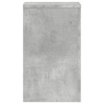 vidaXL Suport de plante, 2 buc., gri beton, 30x30x50 cm lemn prelucrat