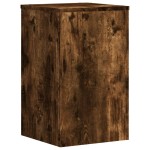 vidaXL Suporturi de plante 2 buc. stejar fumuriu 30x30x50 cm lemn vidaXL Suporturi de plante 2 buc. stejar fumuriu 30x30x50 cm lemn