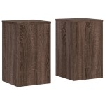 vidaXL Suport de plante 2buc. stejar maro 30x30x50cm lemn prelucrat vidaXL Suport de plante 2buc. stejar maro 30x30x50cm lemn prelucrat