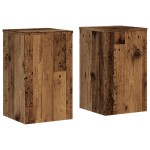 vidaXL Suporturi de plante 2 buc lemn vechi 30x30x50cm lemn prelucrat vidaXL Suporturi de plante 2 buc lemn vechi 30x30x50cm lemn prelucrat