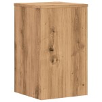 vidaXL Suporturi de plante, 2 buc., stejar artizanal, 30x30x50cm, lemn vidaXL Suporturi de plante, 2 buc., stejar artizanal, 30x30x50cm, lemn