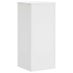 vidaXL Suporturi de plante, 2 buc., alb, 30x30x70 cm, lemn prelucrat vidaXL Suporturi de plante, 2 buc., alb, 30x30x70 cm, lemn prelucrat