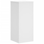 vidaXL Suporturi de plante, 2 buc., alb, 30x30x70 cm, lemn prelucrat vidaXL Suporturi de plante, 2 buc., alb, 30x30x70 cm, lemn prelucrat