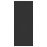 vidaXL Suporturi de plante, 2 buc., negru, 30x30x70 cm, lemn prelucrat vidaXL Suporturi de plante, 2 buc., negru, 30x30x70 cm, lemn prelucrat