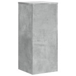vidaXL Suport de plante, 2 buc., gri beton, 30x30x70 cm lemn prelucrat