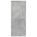 vidaXL Suport de plante, 2 buc., gri beton, 30x30x70 cm lemn prelucrat