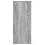 vidaXL Suporturi de plante 2 buc. gri sonoma 30x30x70cm lemn prelucrat vidaXL Suporturi de plante 2 buc. gri sonoma 30x30x70cm lemn prelucrat