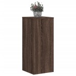 vidaXL Suporturi de plante 2 buc. stejar maro 30x30x70cm lemn compozit vidaXL Suporturi de plante 2 buc. stejar maro 30x30x70cm lemn compozit