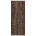 vidaXL Suporturi de plante 2 buc. stejar maro 30x30x70cm lemn compozit vidaXL Suporturi de plante 2 buc. stejar maro 30x30x70cm lemn compozit