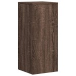 vidaXL Suporturi de plante 2 buc. stejar maro 30x30x70cm lemn compozit vidaXL Suporturi de plante 2 buc. stejar maro 30x30x70cm lemn compozit