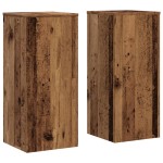vidaXL Suporturi de plante 2 buc. lemn vechi 30x30x70cm lemn prelucrat vidaXL Suporturi de plante 2 buc. lemn vechi 30x30x70cm lemn prelucrat