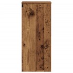 vidaXL Suporturi de plante 2 buc. lemn vechi 30x30x70cm lemn prelucrat vidaXL Suporturi de plante 2 buc. lemn vechi 30x30x70cm lemn prelucrat