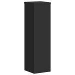 vidaXL Suporturi de plante, 2 buc., negru, 17x17x60 cm, lemn prelucrat vidaXL Suporturi de plante, 2 buc., negru, 17x17x60 cm, lemn prelucrat
