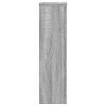 vidaXL Suporturi de plante 2 buc. gri sonoma 17x17x60cm lemn prelucrat vidaXL Suporturi de plante 2 buc. gri sonoma 17x17x60cm lemn prelucrat