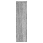vidaXL Suporturi de plante 2 buc. gri sonoma 17x17x60cm lemn prelucrat vidaXL Suporturi de plante 2 buc. gri sonoma 17x17x60cm lemn prelucrat