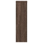 vidaXL Suporturi de plante 2 buc. stejar maro 17x17x60cm lemn compozit vidaXL Suporturi de plante 2 buc. stejar maro 17x17x60cm lemn compozit