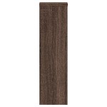 vidaXL Suporturi de plante 2 buc. stejar maro 17x17x60cm lemn compozit vidaXL Suporturi de plante 2 buc. stejar maro 17x17x60cm lemn compozit