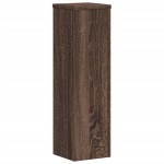 vidaXL Suporturi de plante 2 buc. stejar maro 17x17x60cm lemn compozit vidaXL Suporturi de plante 2 buc. stejar maro 17x17x60cm lemn compozit