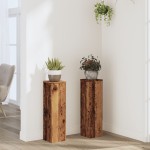 vidaXL Suporturi de plante 2 buc. lemn vechi 17x17x60cm lemn prelucrat vidaXL Suporturi de plante 2 buc. lemn vechi 17x17x60cm lemn prelucrat