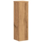 vidaXL Suporturi de plante, 2 buc., stejar artizanal, 17x17x60cm, lemn vidaXL Suporturi de plante, 2 buc., stejar artizanal, 17x17x60cm, lemn