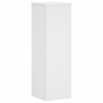 vidaXL Suporturi de plante, 2 buc., alb, 25x25x80 cm, lemn prelucrat vidaXL Suporturi de plante, 2 buc., alb, 25x25x80 cm, lemn prelucrat