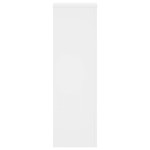 vidaXL Suporturi de plante, 2 buc., alb, 25x25x80 cm, lemn prelucrat vidaXL Suporturi de plante, 2 buc., alb, 25x25x80 cm, lemn prelucrat