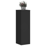 vidaXL Suporturi de plante, 2 buc., negru, 25x25x80 cm, lemn prelucrat vidaXL Suporturi de plante, 2 buc., negru, 25x25x80 cm, lemn prelucrat