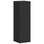 vidaXL Suporturi de plante, 2 buc., negru, 25x25x80 cm, lemn prelucrat vidaXL Suporturi de plante, 2 buc., negru, 25x25x80 cm, lemn prelucrat