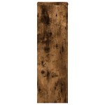 vidaXL Suporturi de plante 2 buc. stejar fumuriu 25x25x80 cm lemn vidaXL Suporturi de plante 2 buc. stejar fumuriu 25x25x80 cm lemn