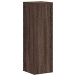 vidaXL Suporturi plante 2 buc. stejar maro 25x25x80cm lemn prelucrat vidaXL Suporturi plante 2 buc. stejar maro 25x25x80cm lemn prelucrat
