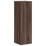 vidaXL Suporturi plante 2 buc. stejar maro 25x25x80cm lemn prelucrat vidaXL Suporturi plante 2 buc. stejar maro 25x25x80cm lemn prelucrat