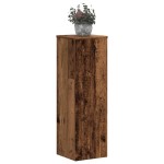 vidaXL Suporturi de plante 2 buc. lemn vechi 25x25x80cm lemn prelucrat vidaXL Suporturi de plante 2 buc. lemn vechi 25x25x80cm lemn prelucrat