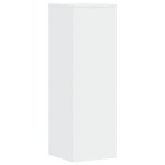 vidaXL Suport de plante, alb, 33x33x100 cm, lemn prelucrat vidaXL Suport de plante, alb, 33x33x100 cm, lemn prelucrat
