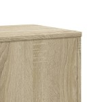 vidaXL Suport de plante, stejar sonoma, 33x33x100 cm, lemn prelucrat vidaXL Suport de plante, stejar sonoma, 33x33x100 cm, lemn prelucrat