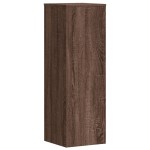vidaXL Suport de plante, stejar maro, 33x33x100 cm, lemn prelucrat vidaXL Suport de plante, stejar maro, 33x33x100 cm, lemn prelucrat