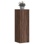vidaXL Suport de plante, stejar maro, 33x33x100 cm, lemn prelucrat vidaXL Suport de plante, stejar maro, 33x33x100 cm, lemn prelucrat