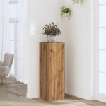 vidaXL Suport de plante stejar artizanal, 33x33x100 cm, lemn prelucrat vidaXL Suport de plante stejar artizanal, 33x33x100 cm, lemn prelucrat