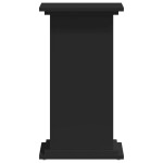 vidaXL Suport de plante, negru, 33x33x60 cm, lemn prelucrat vidaXL Suport de plante, negru, 33x33x60 cm, lemn prelucrat