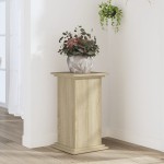 vidaXL Suport de plante, stejar sonoma, 33x33x60 cm, lemn prelucrat vidaXL Suport de plante, stejar sonoma, 33x33x60 cm, lemn prelucrat