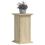 vidaXL Suport de plante, stejar sonoma, 33x33x60 cm, lemn prelucrat vidaXL Suport de plante, stejar sonoma, 33x33x60 cm, lemn prelucrat