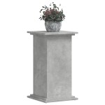 vidaXL Suport de plante, gri beton, 33x33x60 cm, lemn prelucrat vidaXL Suport de plante, gri beton, 33x33x60 cm, lemn prelucrat