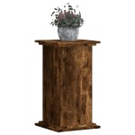 vidaXL Suport de plante, stejar fumuriu, 33x33x60 cm, lemn prelucrat vidaXL Suport de plante, stejar fumuriu, 33x33x60 cm, lemn prelucrat
